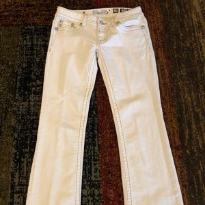 29x32 White Miss Me Jeans